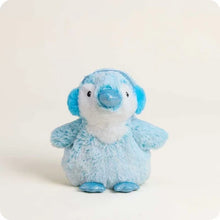 Load image into Gallery viewer, Frosty Blue Penguin Warmies Junior