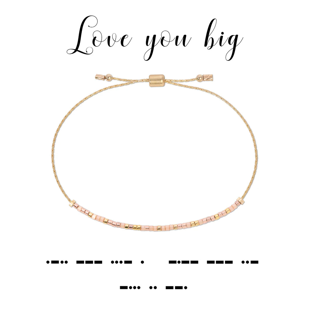 Love You Big Bracelet