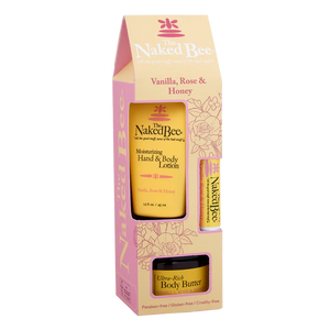 Contemporary Vanilla, Rose & Honey Gift Collection