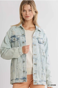 Acid Wash Denim jacket