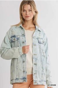 Acid Wash Denim jacket