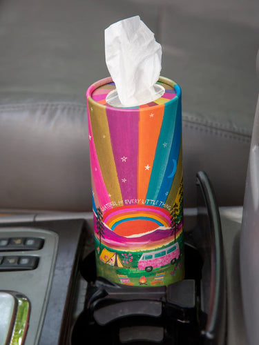 Car Tissues, Set of 3 - Grateful