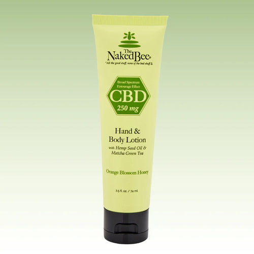 2.5 oz. Orange Blossom Honey 250 mg Broad Spectrum CBD Hand & Body Lotion
