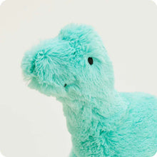 Load image into Gallery viewer, Teal Long Neck Dinosaur Warmies
