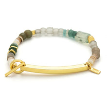 Load image into Gallery viewer, Hidden Message Bracelet - Unstoppable/Chiltonite/Gold