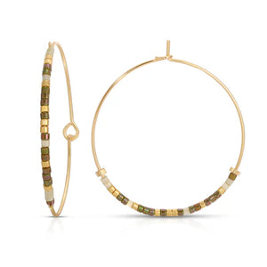 Dot & Dash I Got You Hoop Earrings