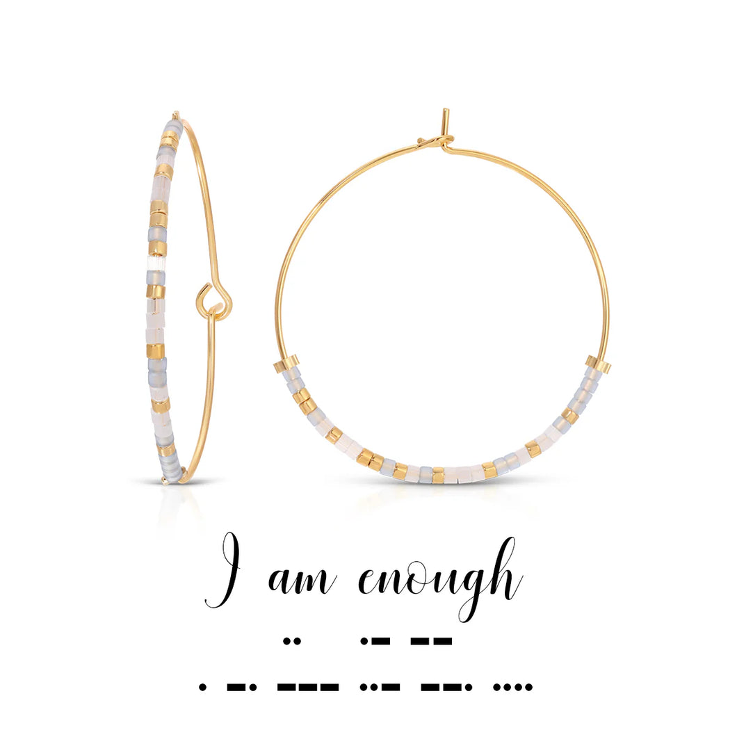 I Am Enough Earring