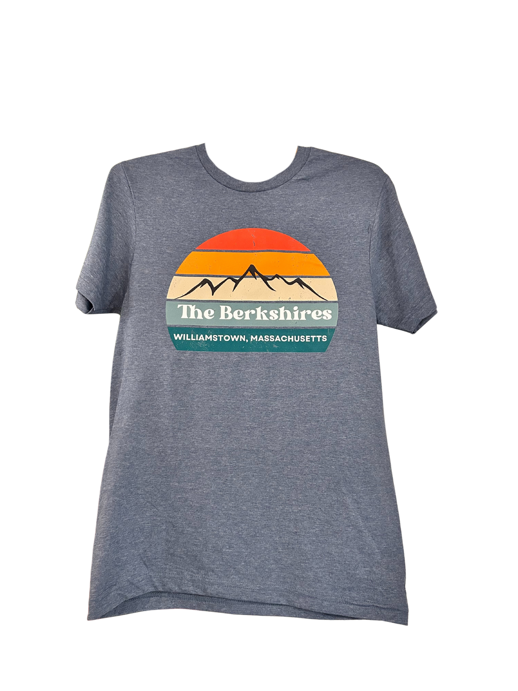 Heather Blue Retro Berkshires / Williamstown Tee