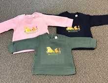 Load image into Gallery viewer, Youth "The Berkshires" Bunny and Squirrel Crewneck