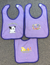 Load image into Gallery viewer, Purple Williamstown + Berkshire Bib