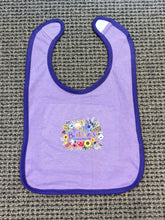 Load image into Gallery viewer, Purple Williamstown + Berkshire Bib