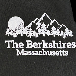 Gildan Black Sweatpant Berkshires - small tree design