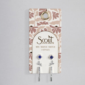 Stud Trio Ear Jacket Set