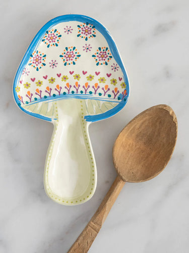 Ceramic Mushroom Spoon Rest