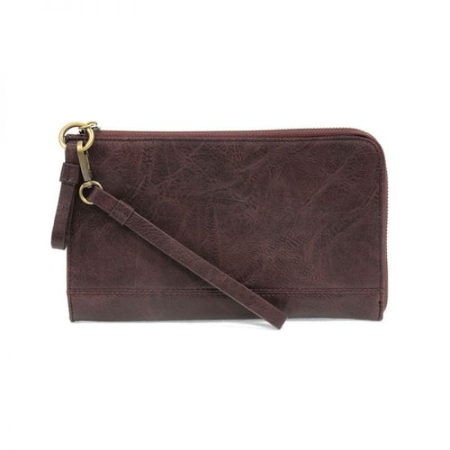 Karina Convertible Wristlet & Wallet Aubergine