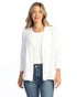 Load image into Gallery viewer, COTTON-SPAN TERRY CARDIGAN WITH LAYERED HEM AND PATCH POCKETS