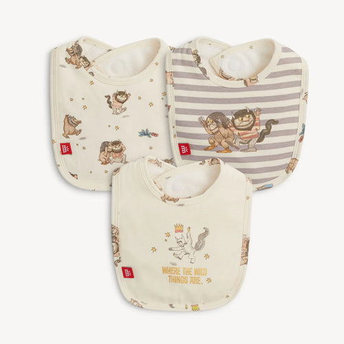 Warner Bros. | Where the Wild Things Are RightFit™ Magnetic Bib 3-Pack