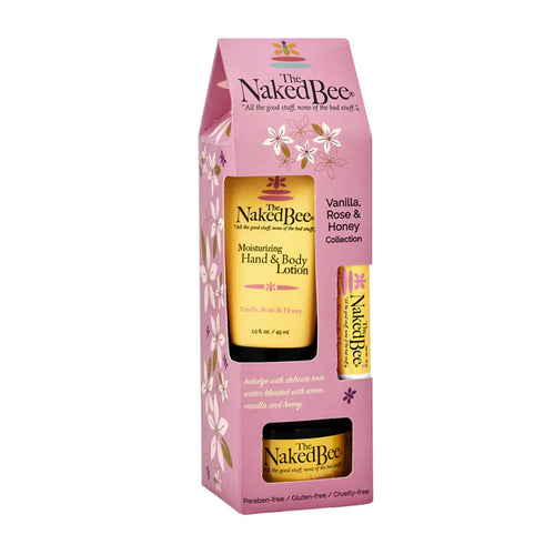 Classic Vanilla, Rose & Honey Gift Collection