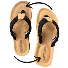 Load image into Gallery viewer, Nantucket Flip Flop Black