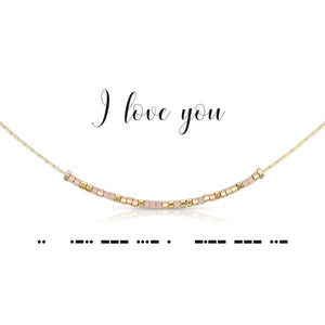 I Love You Necklace