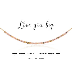 Love You Big Necklace