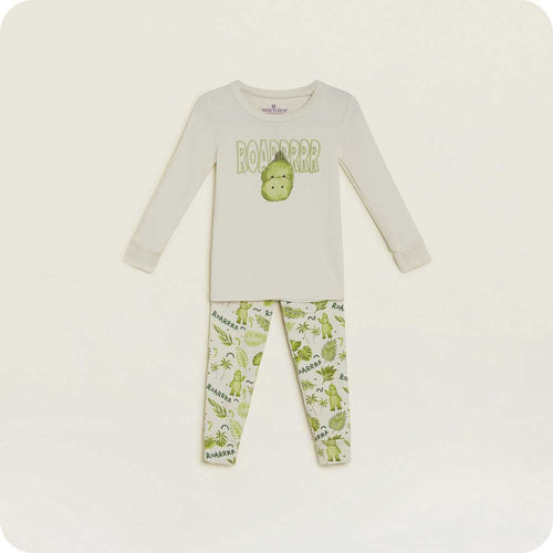 warmies pajama set dinosaur