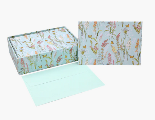 Blooms & Butterflies Note Cards