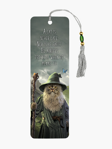 Catdalf Beaded Bookmark