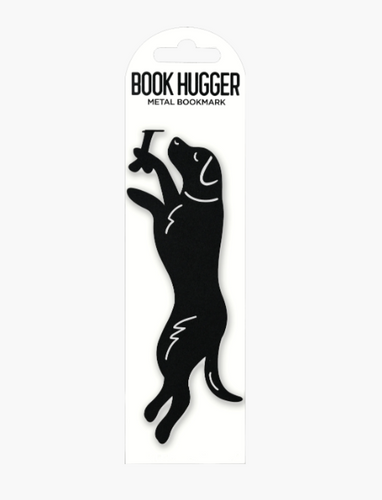 Black Lab Metal 'Hanging' Bookmark