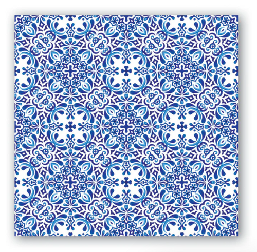 Indigo Seas Luncheon Napkins