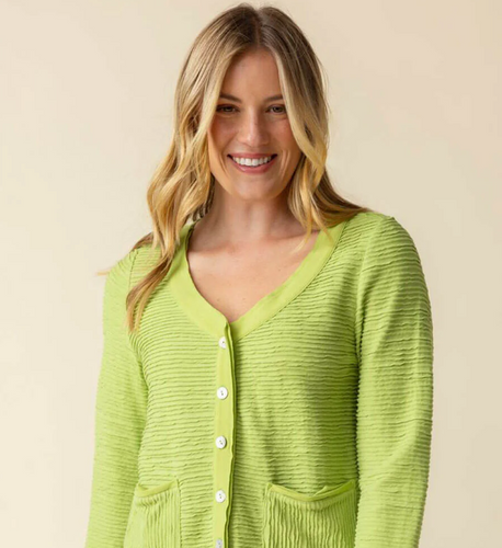 Habitat Ripple Effect Melrose Cardi Leaf
