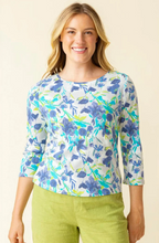 Load image into Gallery viewer, Cozy Rib floral Everyday Tee