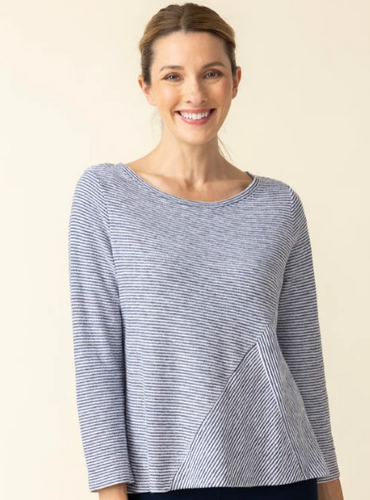 Pasadena Stripe Market Top