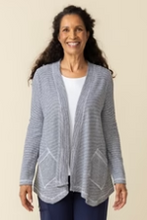 Load image into Gallery viewer, Pasadena Stripe Resort Cardigan