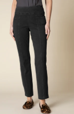 Stonewash Knit Straight Pant