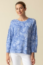 Super Soft Fleece Watercolor Pullover