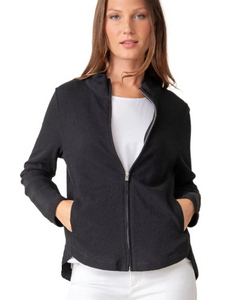 French Terry Hi-Low Chill Jacket