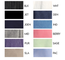 Load image into Gallery viewer, MINERAL WASHED COTTON SPANDEX CROP LEGGING