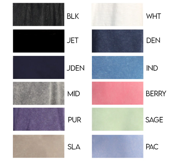 MINERAL WASHED COTTON SPANDEX CROP LEGGING