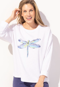 Destination Dragonfly Terry Sweatshirt S25