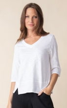 Load image into Gallery viewer, Habitat Cotton Pebble Elbow Sleeve Tee - rain blue