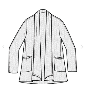 Habitat Step Into Spring Cardigan Sweater in White