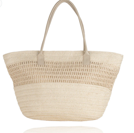 Seona Woven Tote Bag