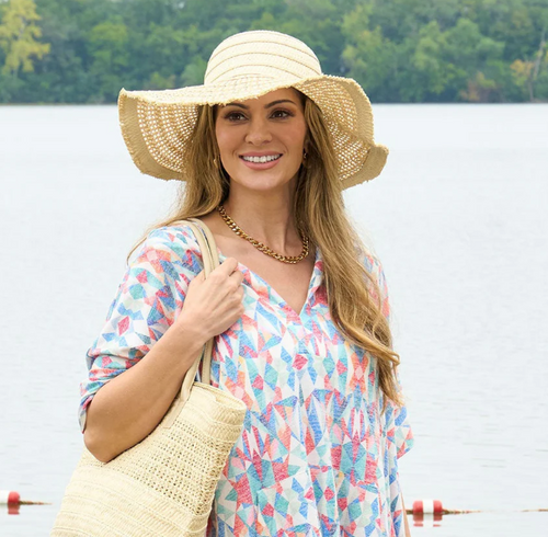 Seona Woven Wide Brim Sun Hat