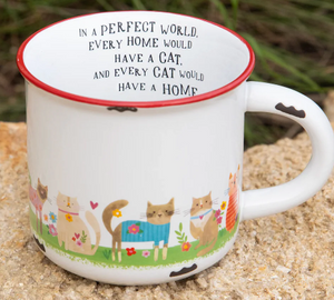 Camp Coffee Mug- Where every cat has a home