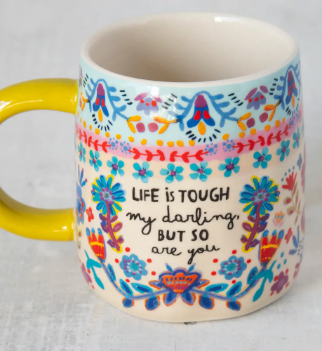 Stoneware Mug- Life is tough