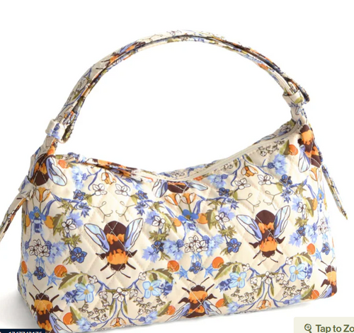 Roxbury Crescent Shoulder Bag Bee Garden