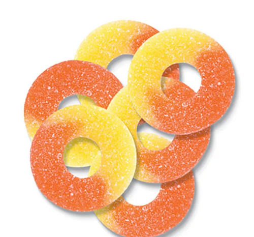 Gummi Peach Rings