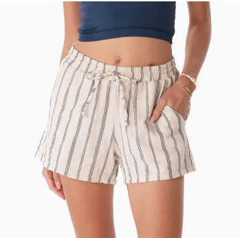 Sailor Stripe Cotton Cabana Shorts