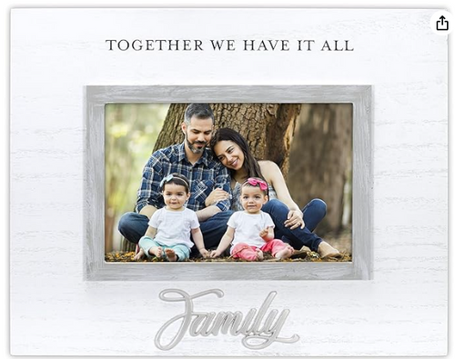 Malden International Designs 4x6 Family Together We Have It All
